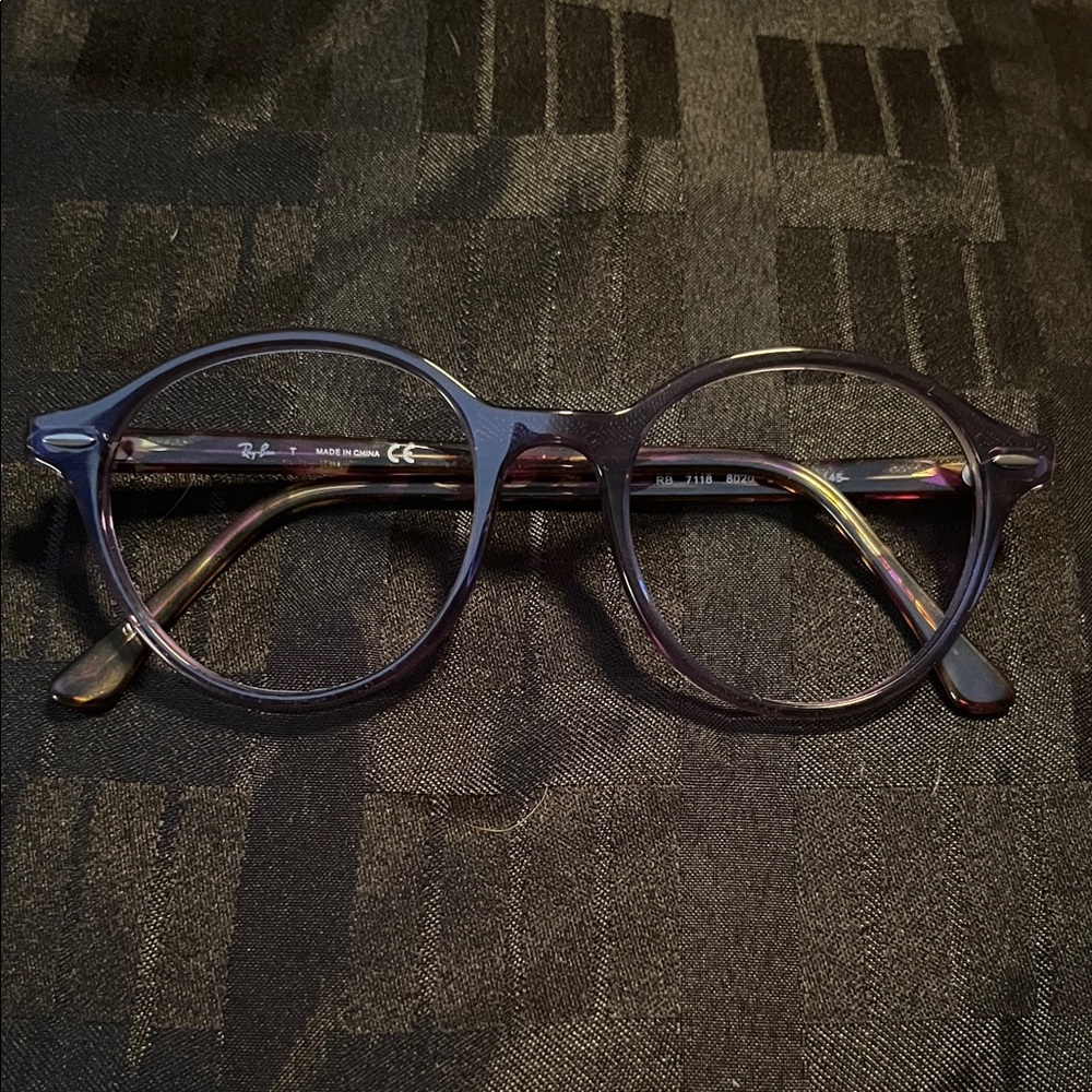 Ray-Ban Purple Round Women’s Eyeglasses